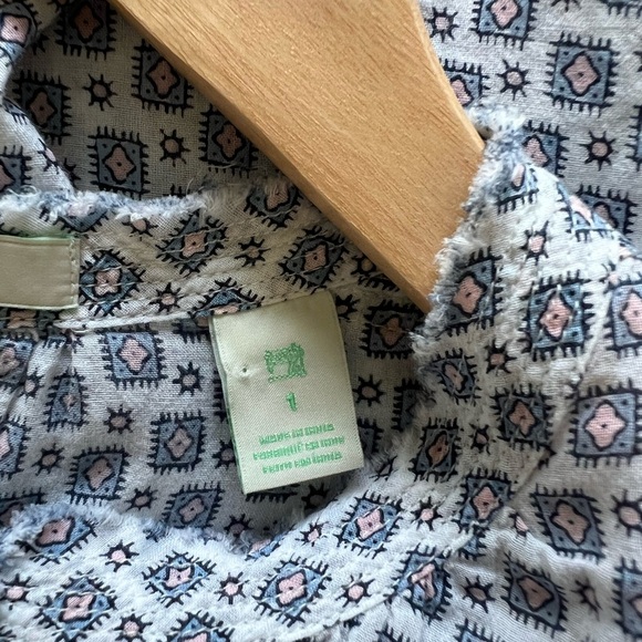 Scotch & Soda: Women’s Button-Up Shirt Blouse Blue White Pink: Size US 4 - Picture 8 of 9